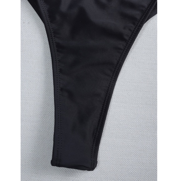Black 3 Piece Swim Set